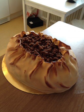 2012 - chokladmousse och vaniljkräm